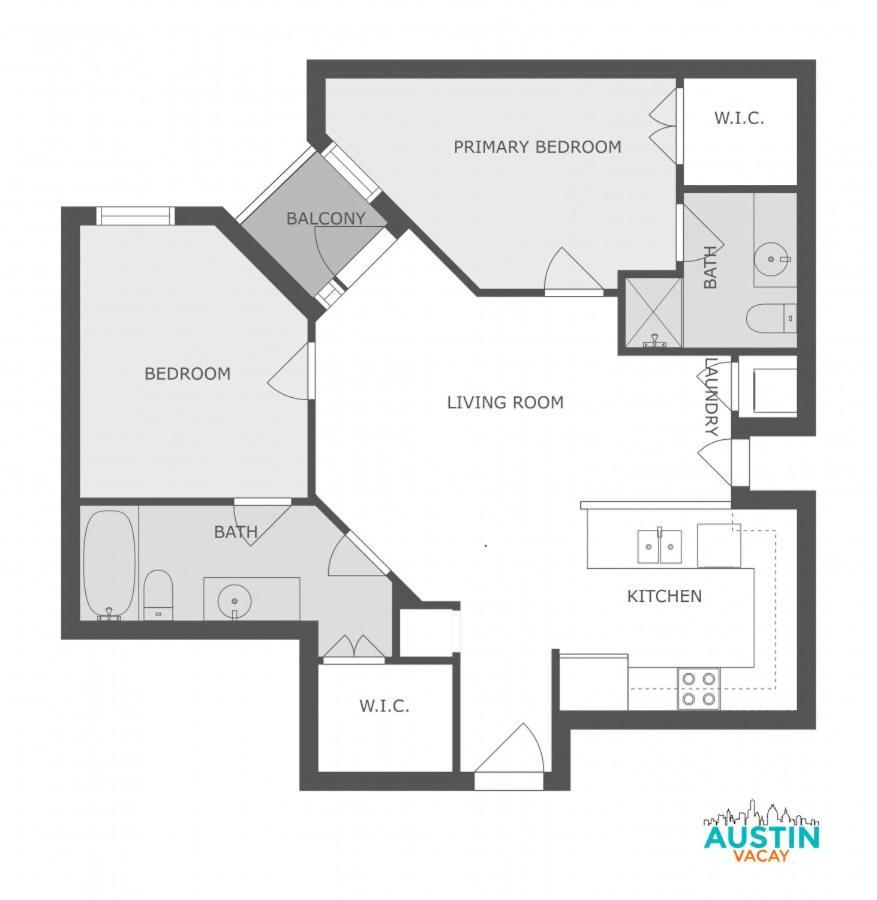West Campus Accommodations Pool And King Bedrooms Austin Exteriér fotografie